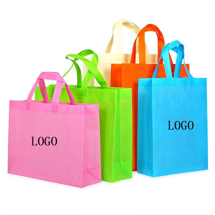 Wholesale Non Woven Grocery Shopping Tote Reusable Bag , ecological non-woven bag, biodegradable recycle non woven bags