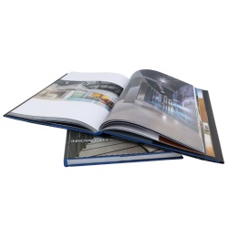 High quality hardcover catalog book printing