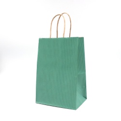custom logo large brown kraft paper bags natural material paper bag
